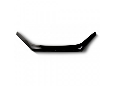 Дефлектор капота темный MITSUBISHI LANCER 2007-2010 (короткий), NLD.SMILAN0712S