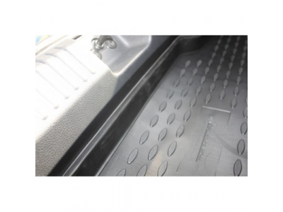 Коврик в багажник VW Polo 2010->, сед. (полиуретан) от ELEMENT Коврик в багажник VW Polo 2010->, сед. (полиуретан)