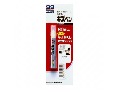 Краска-карандаш для царапин Soft99 KIZU PEN белый перламутр от SOFT99 Краска-карандаш для царапин Soft99 KIZU PEN белый перламутр