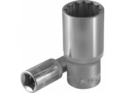 Головка торцевая глубокая 12-гранная 1/2"DR 23 мм., S04HD4723 JONNESWAY