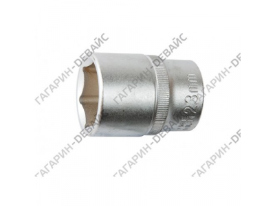 Головка торцевая "APELAS" CS-4SK23CB: 1/2"DR 6-гранная 23мм