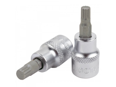 Головка торцевая с вставкой spline 1/2" M14 L=55мм