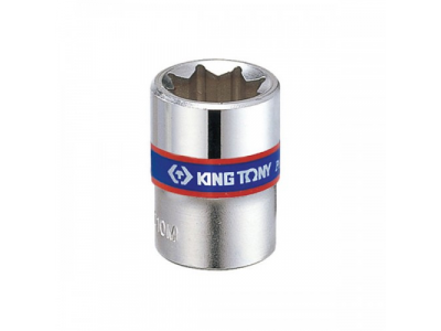 Головка торцевая восьмигранная 1/4", 8 мм, KING TONY