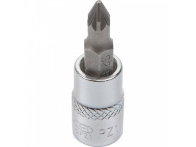 Головка торцевая с вставкой 1/4" PZ1