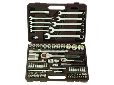 4821 1/4", 1/2", Набор инструментов 82 пр. 6-гран. "SL"