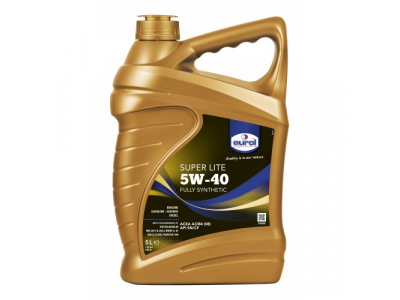 Масло моторное синтетическое "Eurol Super Lite 5W-40" 5 л.