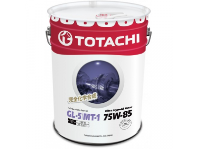 Масло трансмиссионное TOTACHI Ultra Hypoid Gear GL-5 Синт 75W85 20л