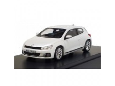 Модель автомобиля Volkswagen Scirocco, Scale 1:43, White Pearl Metallic, артикул 1K8099300Q0K1 от VAG Модель автомобиля Volkswagen Scirocco, Scale 1:43, White Pearl Metallic, артикул 1K8099300Q0K1