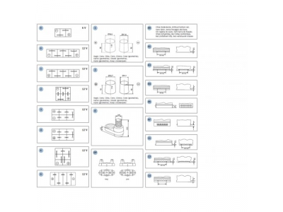 Аккумулятор BOSCH T3 - , 180Ah 1100A 513x223x223 от BOSCH Аккумулятор BOSCH T3 - , 180Ah 1100A 513x223x223