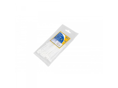 Хомут нейлоновый 2,5*100 белый (уп-ка 50 шт) OBERKRAFT от KRAFT Хомут нейлоновый 2,5*100 белый (уп-ка 50 шт) OBERKRAFT